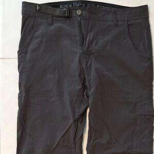 PrAna Men's BREATHE Dark Gray Cargo Pants